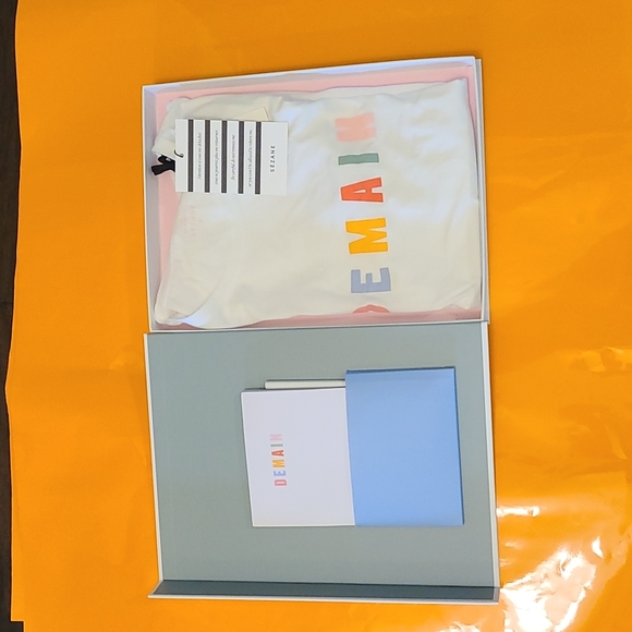 Nwt!Sezane Demain short-sleeved cotton t-shirt. - Picture 9 of 11